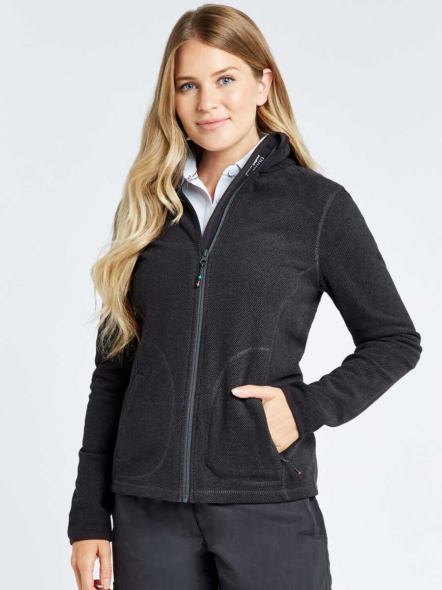 DUBARRY Sicily Womens Full-Zip Technical Fleece - Graphite