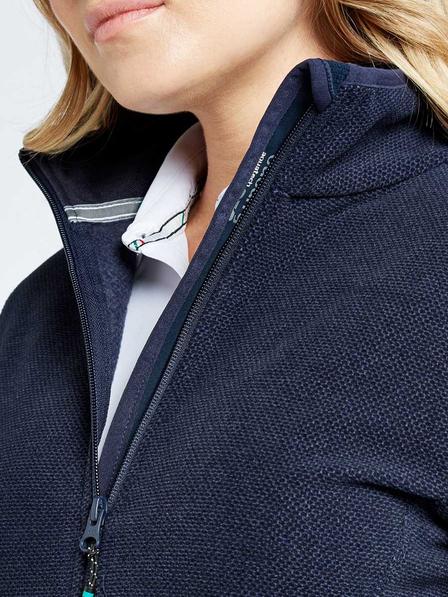 DUBARRY Sicily Womens Full-Zip Technical Fleece - Navy