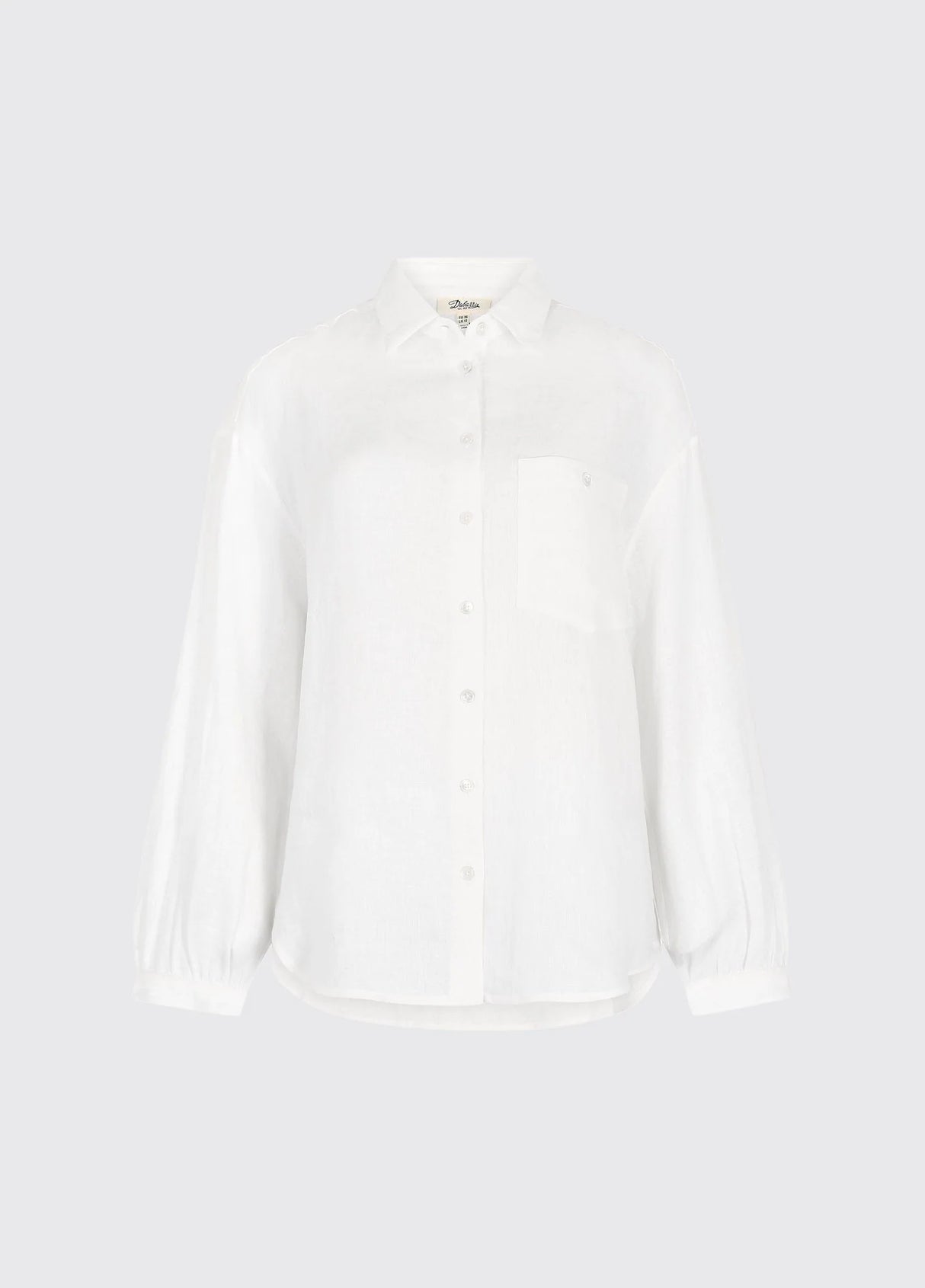 DUBARRY Silvergrass Relaxed Linen Shirt - Women’s - White