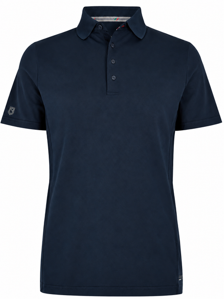 60% OFF DUBARRY Sorrento Short-Sleeved Technical Polo Shirt - Navy - Size XS