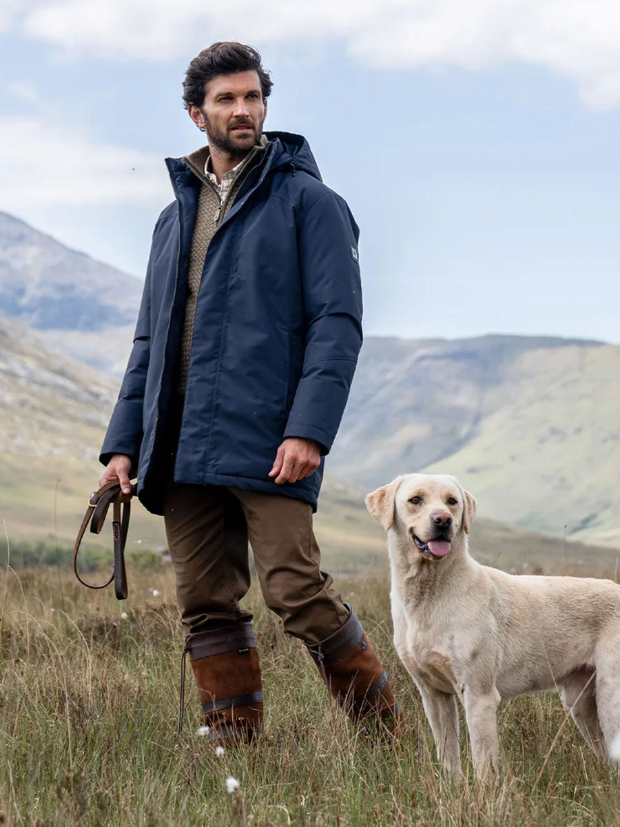 DUBARRY Swiftsheath Waterproof Down Parka - Mens - Navy