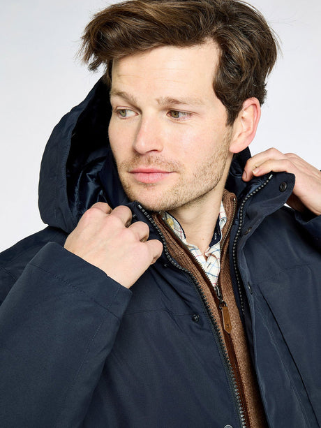 40% OFF DUBARRY Swiftsheath Waterproof Down Parka - Mens - Navy - Size: MEDIUM