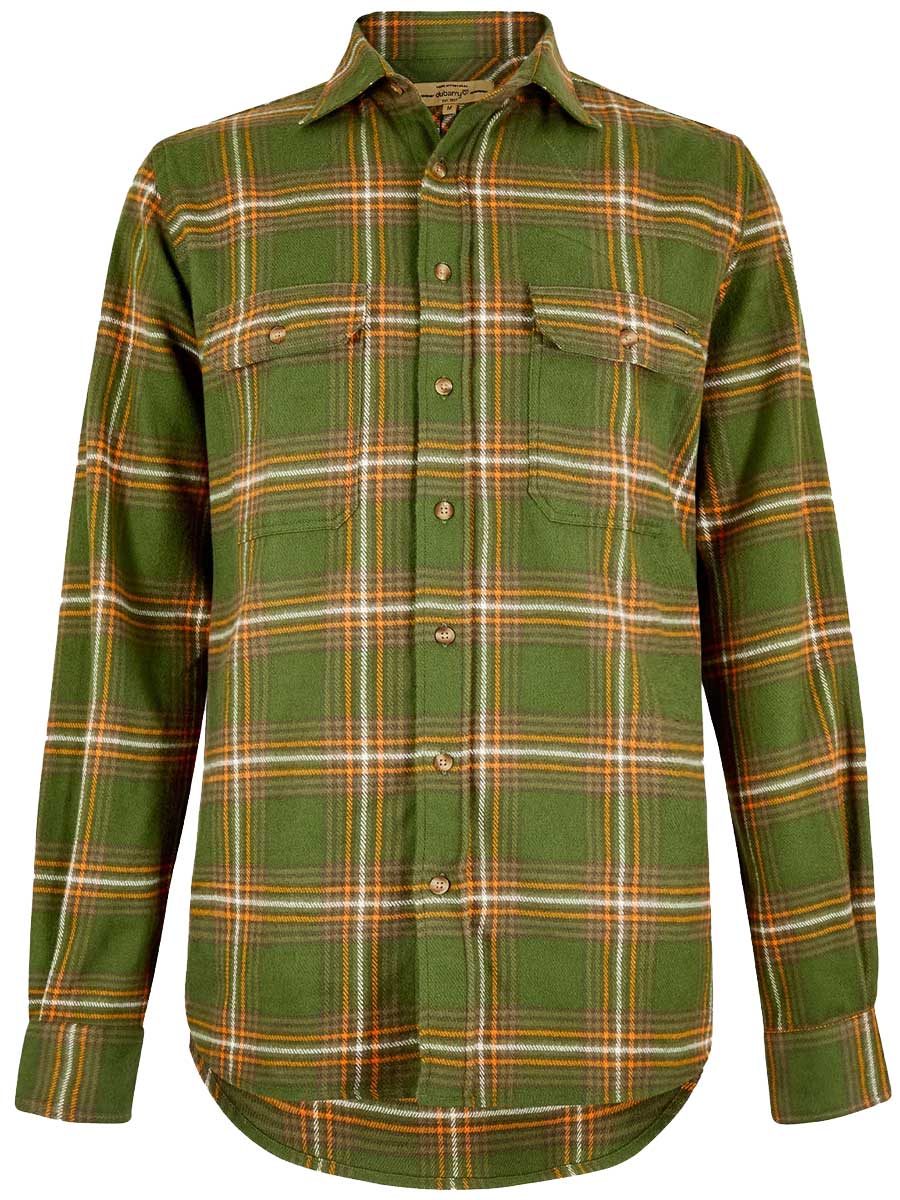 DUBARRY Townley Country Check Shirt - Men's - Olive