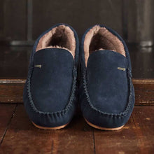 Load image into Gallery viewer, DUBARRY Ventry Moccasin Slippers - Men&#39;s - Navy
