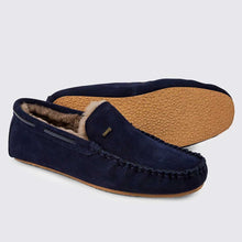 Load image into Gallery viewer, DUBARRY Ventry Moccasin Slippers - Men&#39;s - Navy
