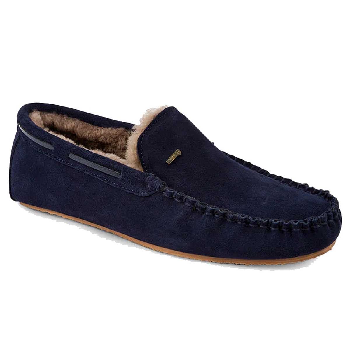 DUBARRY Ventry Moccasin Slippers - Men's - Navy