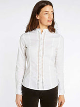 Load image into Gallery viewer, DUBARRY Waterlily Women&#39;s Mandarin Collar Shirt - White
