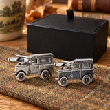 FARLEY'S Land Rover Defender 4x4 Cufflinks - English Made Pewter