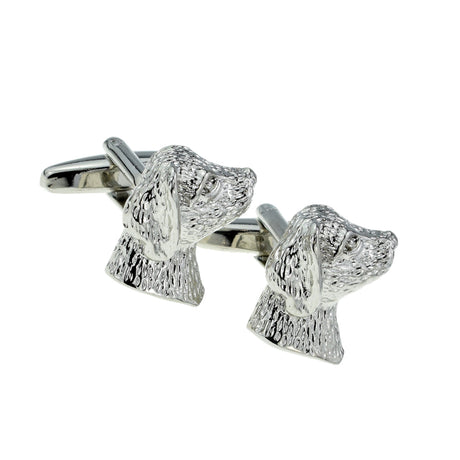 FARLEY'S Labrador Dogs Head Pet Cufflinks