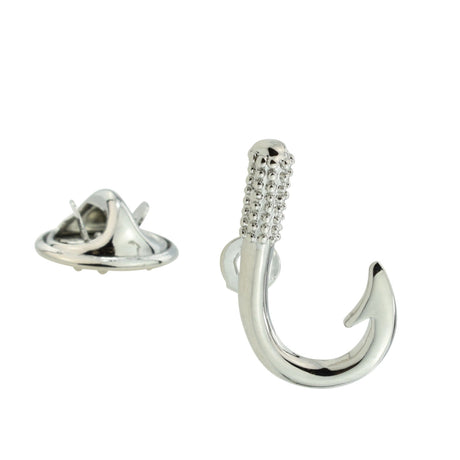 FARLEY'S Fishing Hook Lapel Pin Badge