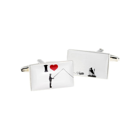 FARLEY'S I Love Fishing Image Cufflinks