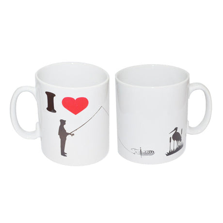 FARLEY'S I Love Fishing Full Wrapped Design Ceramic Mug