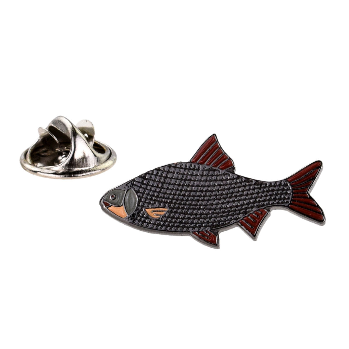 FARLEY'S Roach Fish Fishing Metal Enamel Lapel Pin Badge