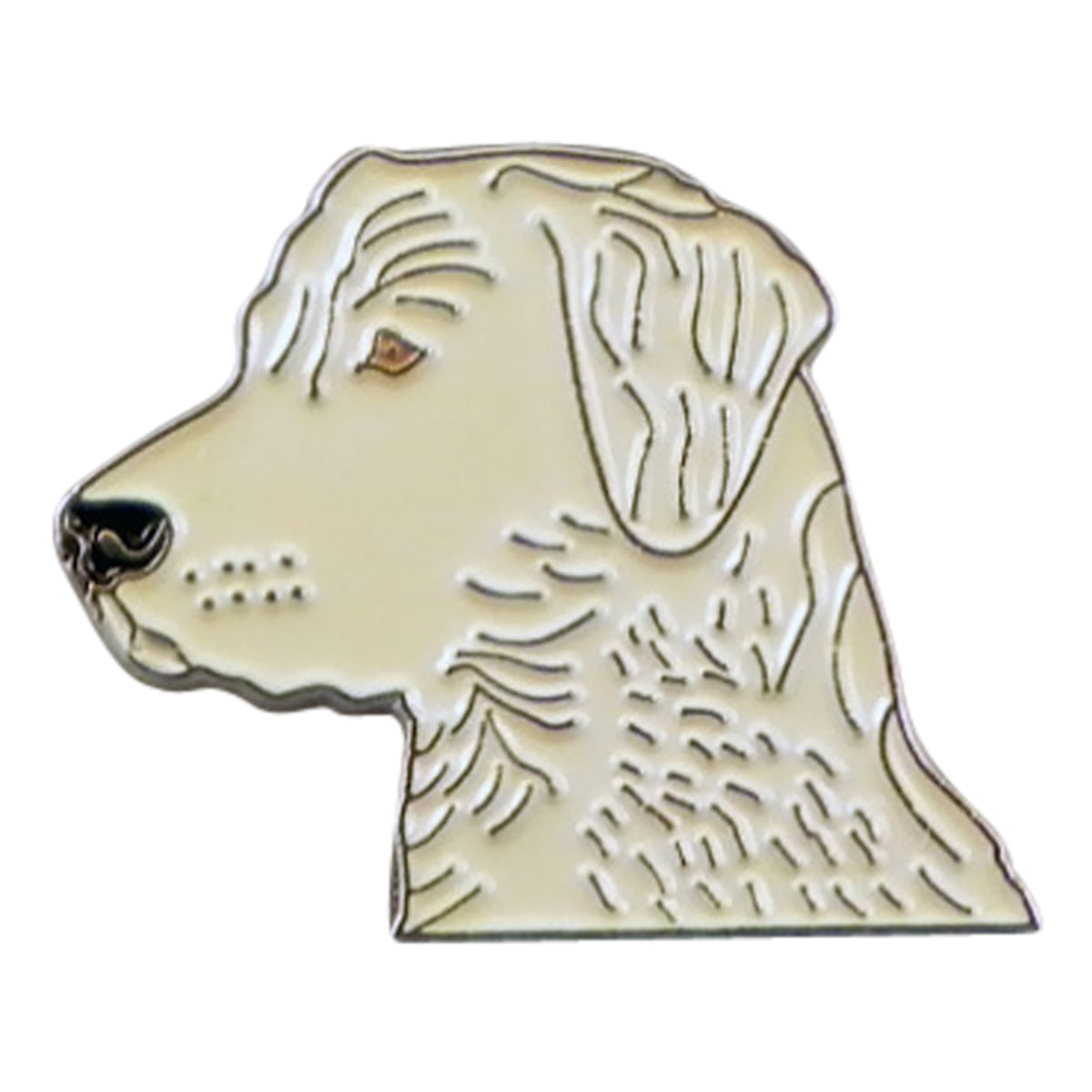 FARLEY'S Labrador Head Metal Enamel Lapel Pin Badge