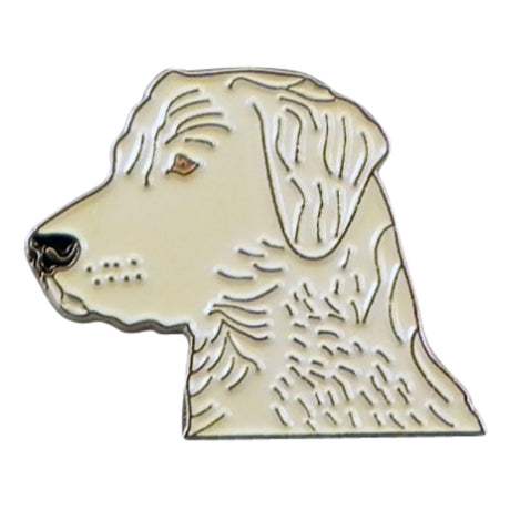 FARLEY'S Labrador Head Metal Enamel Lapel Pin Badge