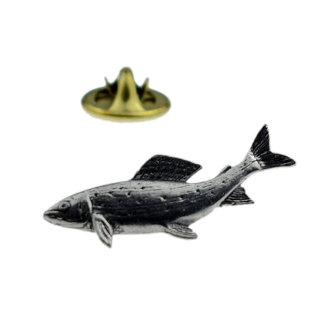 FARLEY'S Grayling English Pewter Lapel Pin Badge