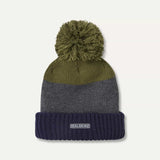 SEALSKINZ Flitcham Waterproof Fleece Lined Cold Weather Striped Bobble Hat - product view 1