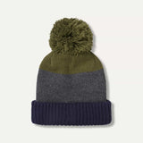 SEALSKINZ Flitcham Waterproof Fleece Lined Cold Weather Striped Bobble Hat - product view 3