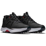 FOOTJOY HyperFlex Golf Shoes - Mens - Black / White / Red - Sizes: UK 8 & 9