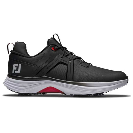 FOOTJOY HyperFlex Golf Shoes - Mens - Black / White / Red