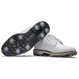 30% OFF - FOOTJOY Premiere Series Field Golf Shoes - Mens - White & Grey - Size: UK 8