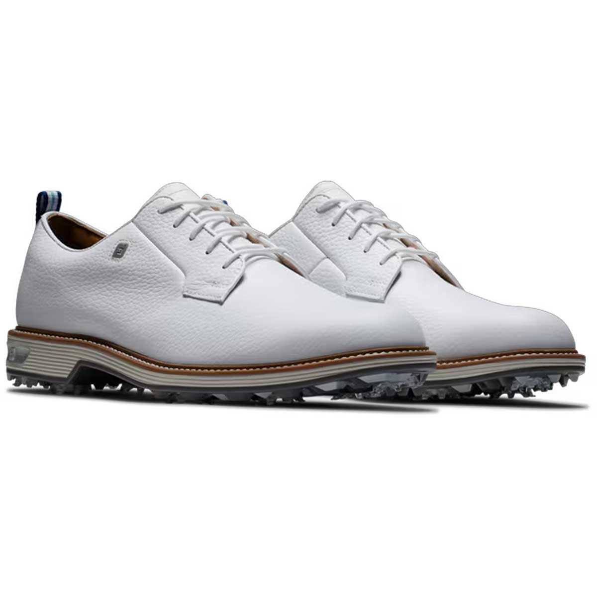 30% OFF - FOOTJOY Premiere Series Field Golf Shoes - Mens - White & Grey - Size: UK 8