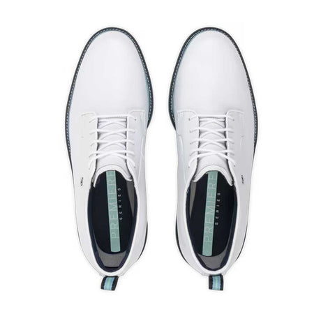 FOOTJOY Premiere Series Field Golf Shoes - Mens - White / Mint / Blue