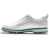 FOOTJOY Premiere Series Field Golf Shoes - Mens - White / Mint / Blue