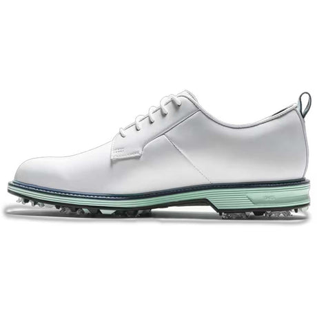 FOOTJOY Premiere Series Field Golf Shoes - Mens - White / Mint / Blue