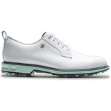 FOOTJOY Premiere Series Field Golf Shoes - Mens - White / Mint / Blue
