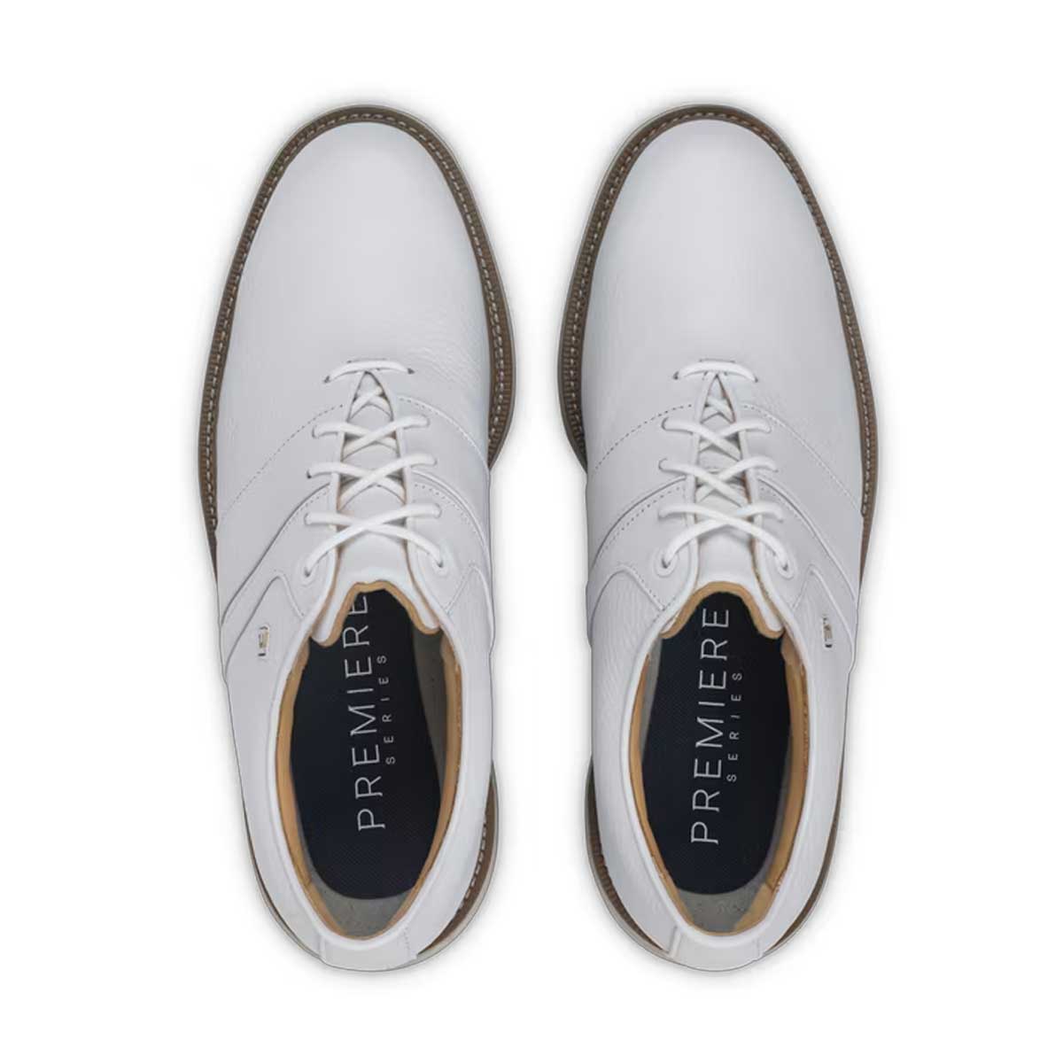 FOOTJOY Premiere Series Packard Golf Shoes - Mens - Triple White