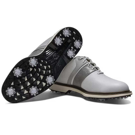 FOOTJOY Premiere Series Packard Golf Shoes - Mens - White & Grey