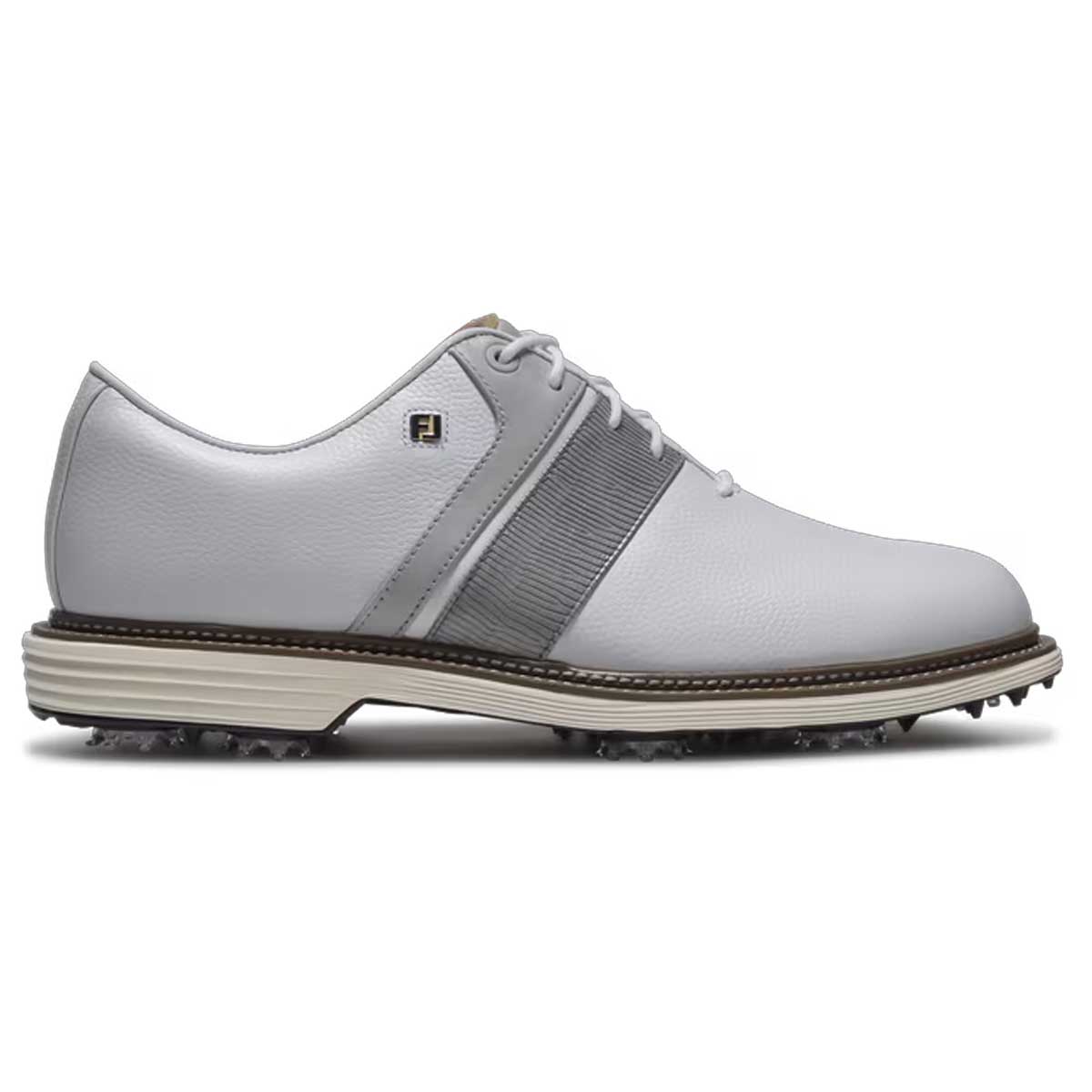 FOOTJOY Premiere Series Packard Golf Shoes - Mens - White & Grey