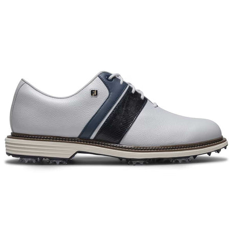 FOOTJOY Premiere Series Packard Golf Shoes - Mens - White & Navy