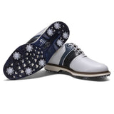 FOOTJOY Premiere Series Packard Golf Shoes - Mens - White & Navy