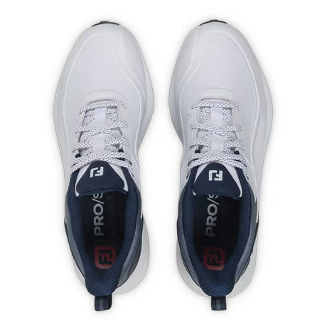 FOOTJOY Pro SL Golf Shoes - Mens - White / Blue / Red