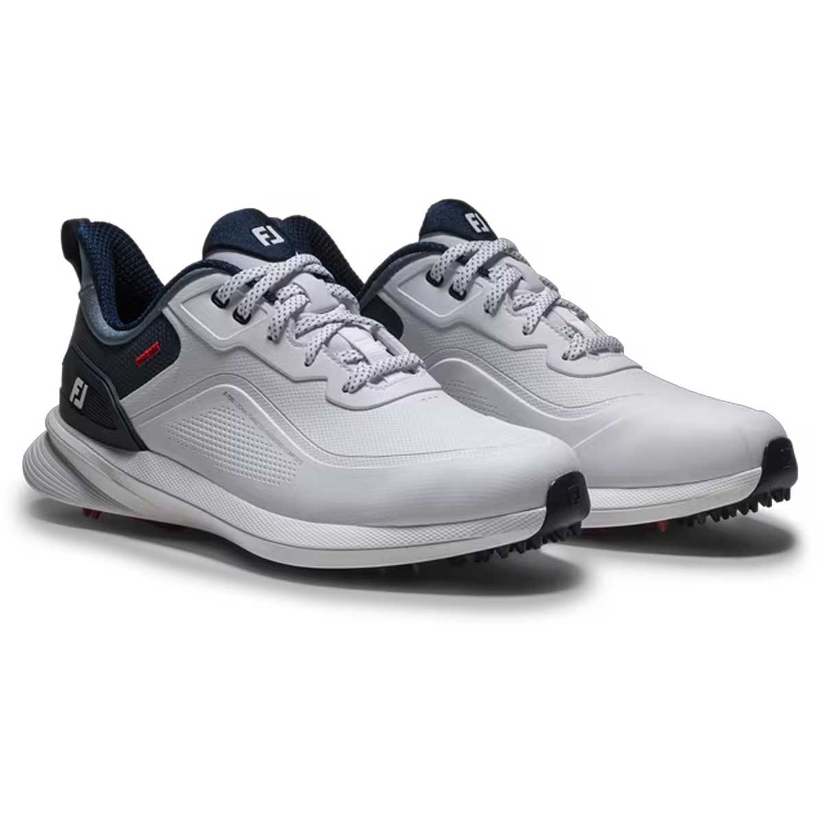 FOOTJOY Pro SL Golf Shoes - Mens - White / Blue / Red