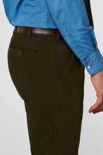 Load image into Gallery viewer, MEYER Exclusive Bonn Trousers - 8572 Luxury Twill Cotton Chino - Laurel Green Meyer
