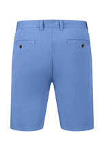 Load image into Gallery viewer, FYNCH HATTON Bermuda Shorts - Men&#39;s Stretch Cotton – Crystal Blue
