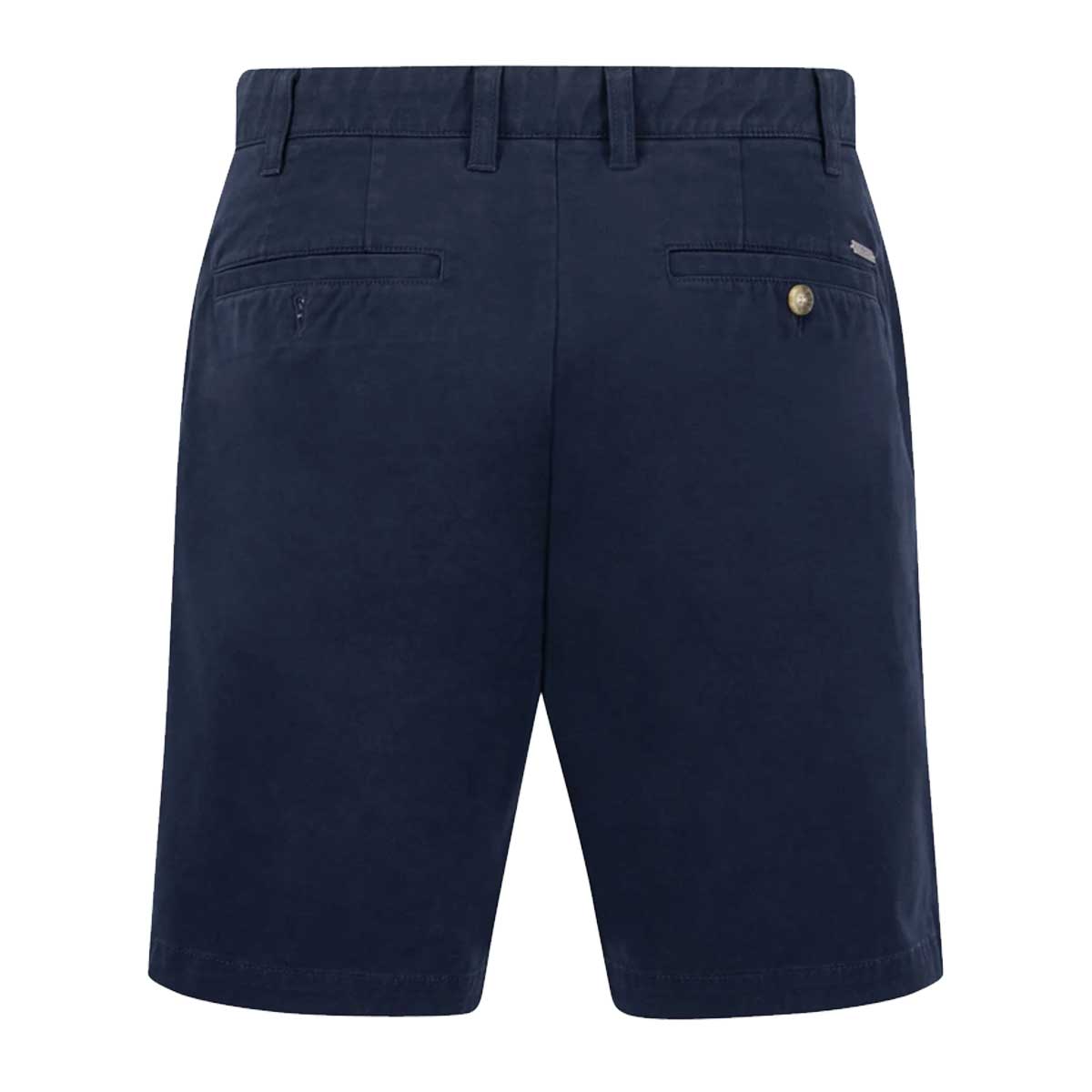 FYNCH HATTON Bermuda Shorts - Men's Stretch Cotton – Dark Navy