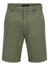 Load image into Gallery viewer, FYNCH HATTON Bermuda Shorts - Men&#39;s Stretch Cotton – Dusty Olive
