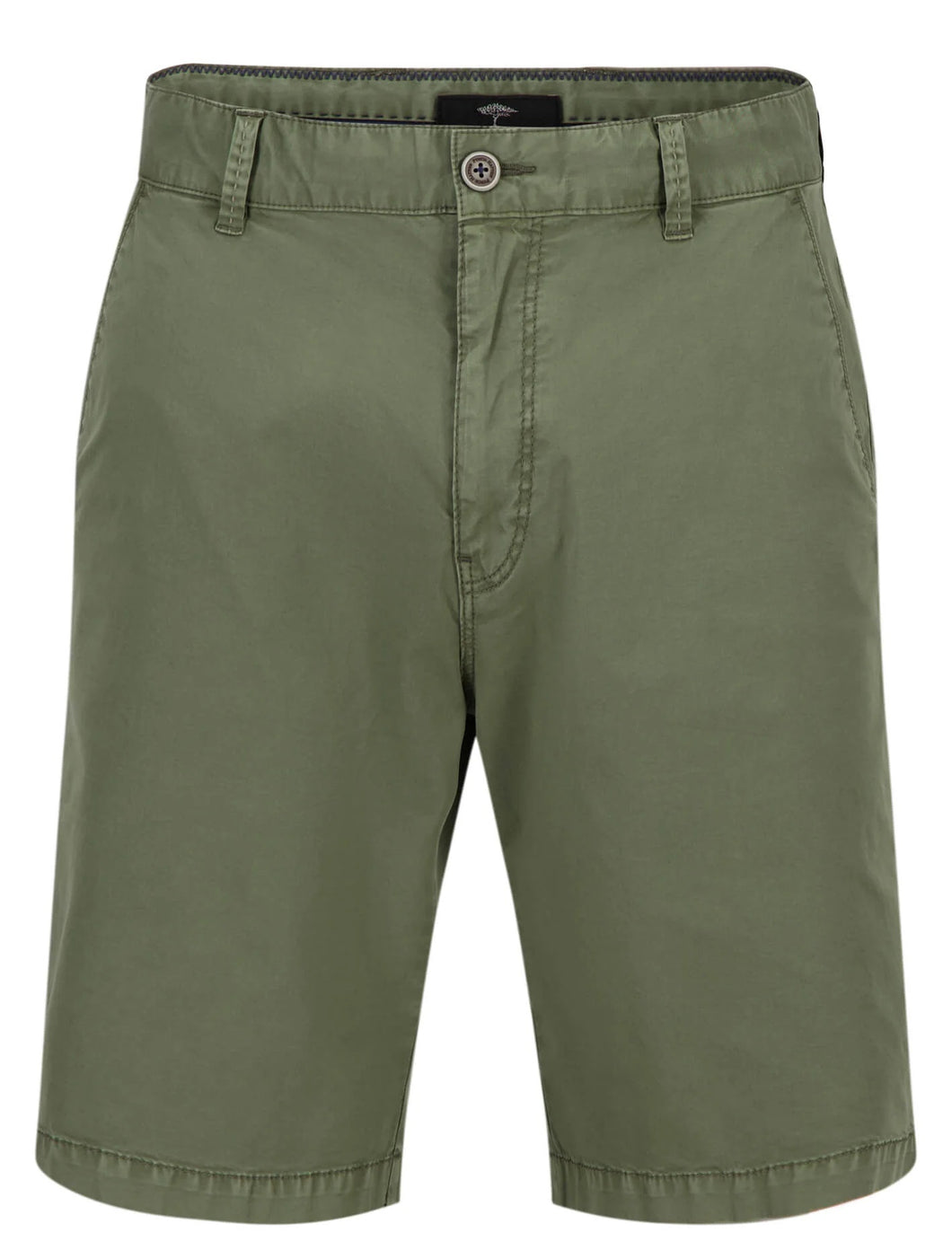 FYNCH HATTON Bermuda Shorts - Men's Stretch Cotton – Dusty Olive