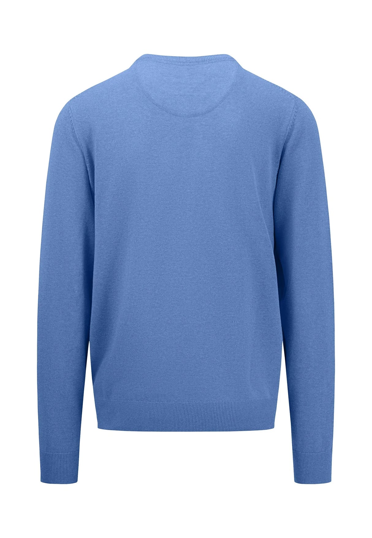 40% OFF - FYNCH HATTON Crew Neck Sweater - Men's Fine Knit – Crystal Blue - Size: LARGE Fynch Hatton