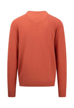 Load image into Gallery viewer, FYNCH HATTON Crew Neck Sweater - Men&#39;s Fine Knit – Orient Red
