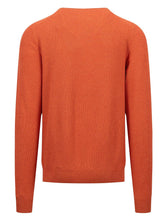 Load image into Gallery viewer, FYNCH HATTON Crew Neck Sweater - Men&#39;s Fine Knit – Rust Fynch Hatton
