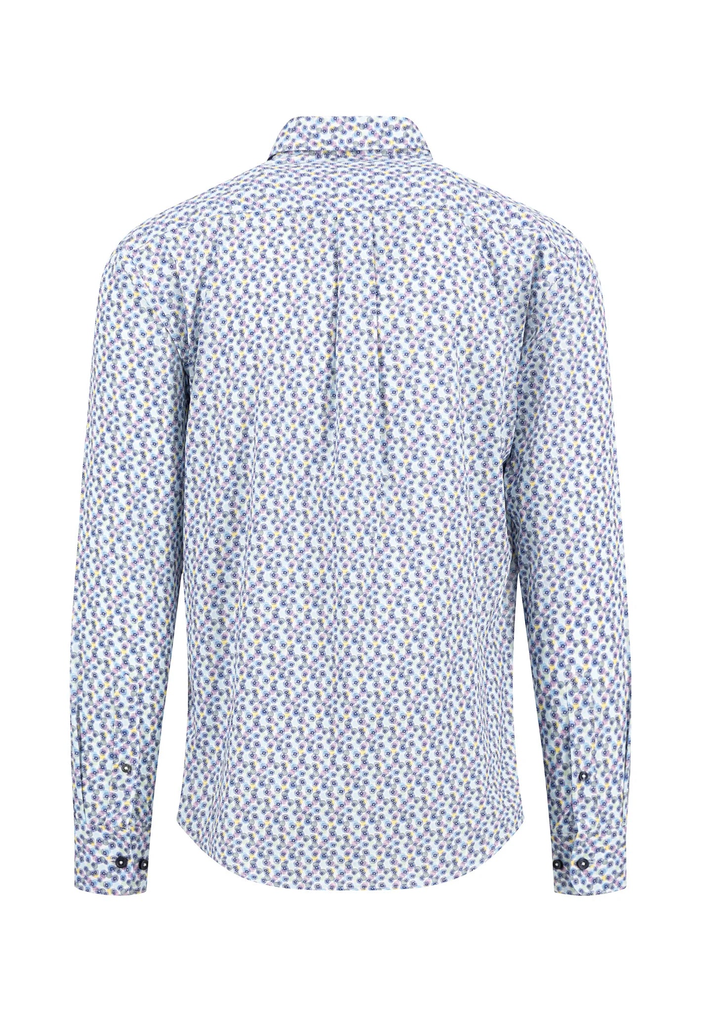 FYNCH HATTON Floral Print Shirt - Men's Soft Cotton – Dusty Lavender