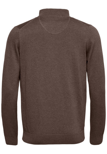 Fynch-Hatton Crew Neck Superfine Dark Green Jumper Fynch-Hatton Crew Neck Superfine Dark Green Jumper