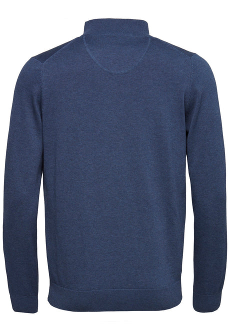 FYNCH HATTON Full Zip Cardigan - Men's Superfine Cotton – Night Fynch Hatton