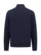FYNCH HATTON Hybrid Stand Collar Jacket - Men's Cotton Blend – Navy - view 6