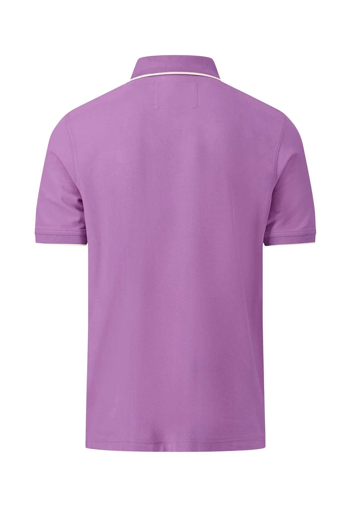 FYNCH HATTON Modern-Fit Polo Shirt - Men's Cotton Pique – Dusty Lavender